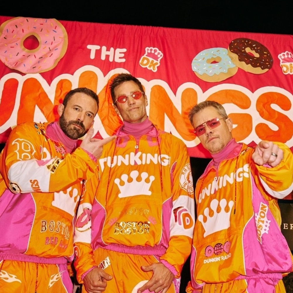 New Unisex DUNKIN' DONUTS DunKings 2024 Super Bowl Tracksuit Size XS